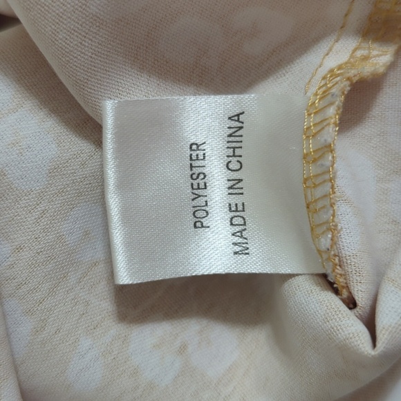 Princess Polly Jade Basin Mini Dress, Color Mustard Size 4 - Picture 16 of 16